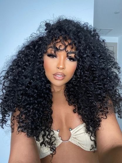 Exotic Curly Classic Clip Ins - 3b/3c 100g