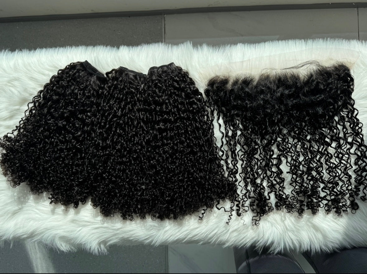 Coconut Coil Clip Ins- 3c/4a Mega Volume 200g