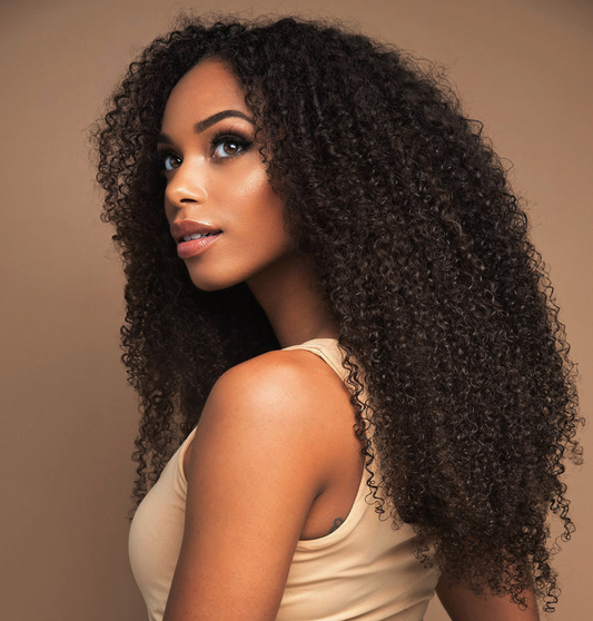 Kinky Curly Classic Clip Ins- 3c/4a 100g